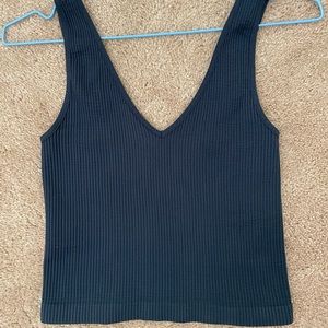 Mahina Navy Tank Top